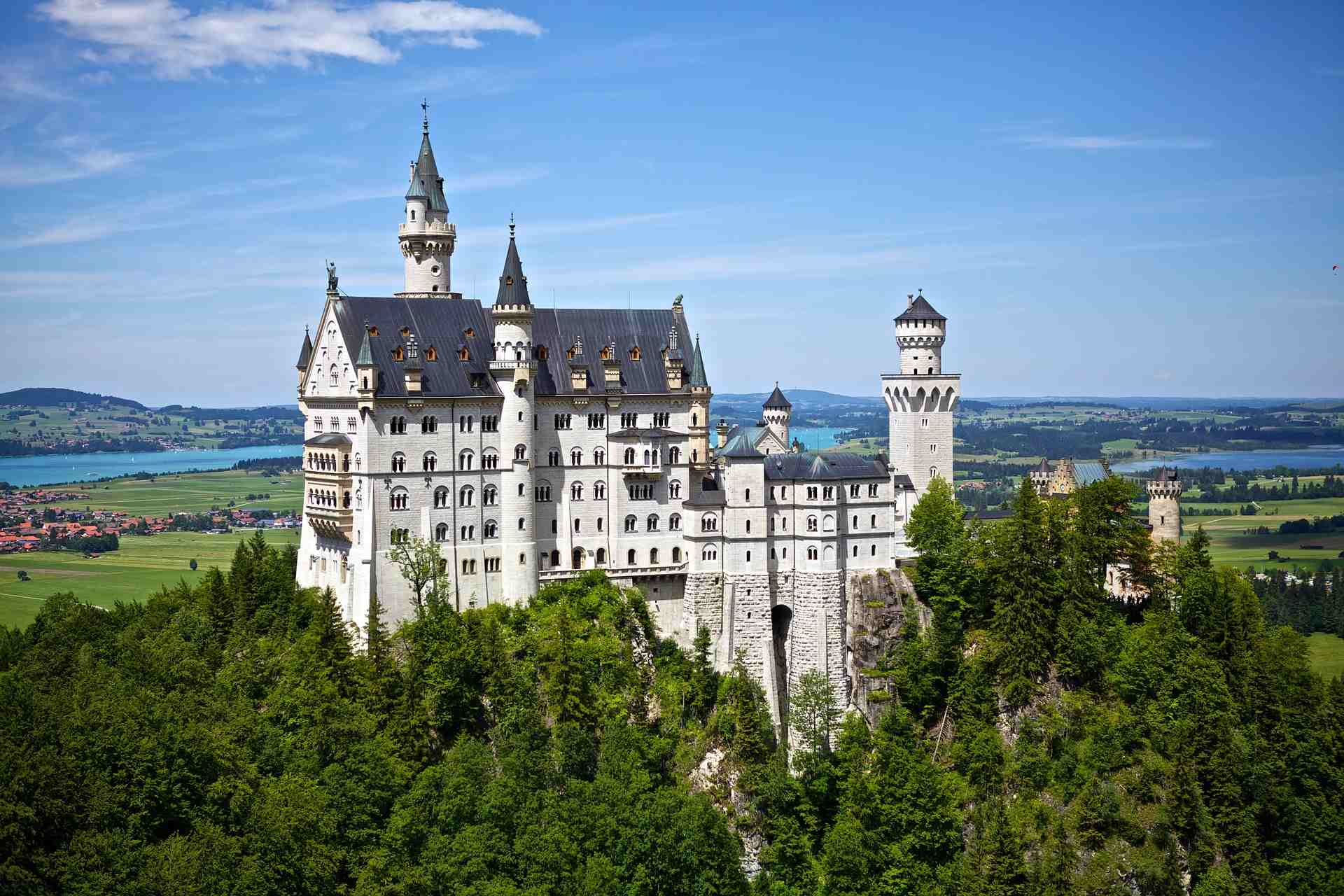 Ein Bild von Schloss Neuschwanstein